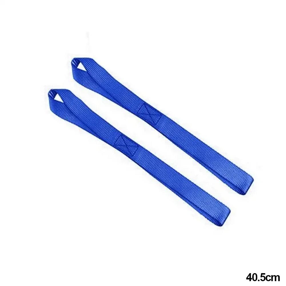 2PCS Car Motorcycle Packing Tie Downs Loop Strap Trunk Cargo Luggage Fixed Durable Mutipurpose Nylon Soft Straps Universal