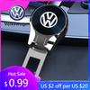 2026 Caliente Para Volkswagen VW Volkswagen Expansor de Cinturón de Seguridad Tapón de Aleación de Zinc Textura CD Modelo Completo Piezas de Automóvil Universales