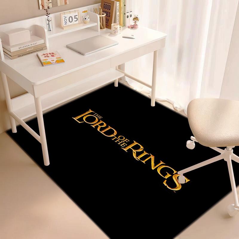 1PC Lord of the Rings Print Rug - home decoration Carpet For Living Room Bedroom Flooring Computer Chair Area Rug