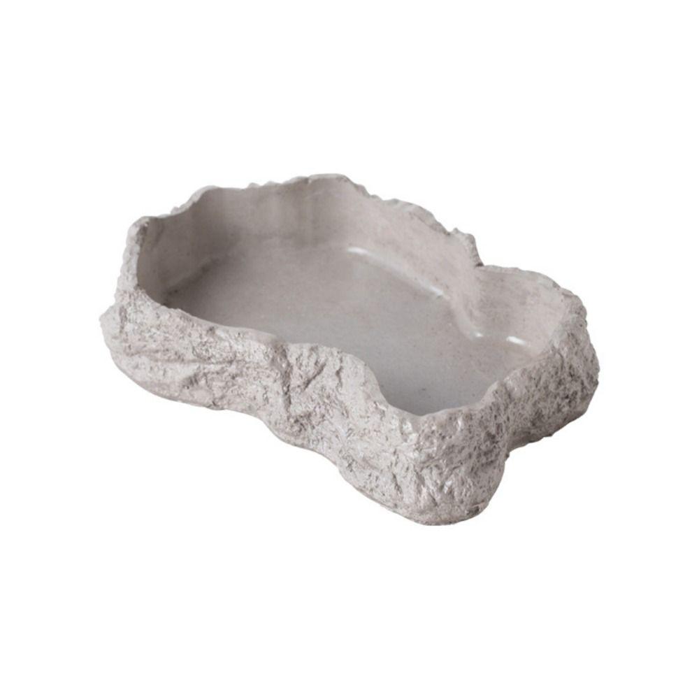 Easy Clean Climbing Pet Food Bowl Anti-slip Reptile Food Bowl Gecko