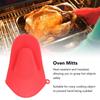 Silicone Oven Mitts, 2pcs Silicone Oven Gloves Pot Holders-Heat Resistant Non-Slip, Waterproof Mini Oven Glove Pinch Grips Mitt Cooking Pinch