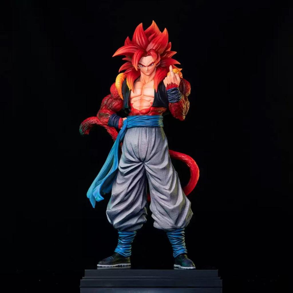 Jt Statua Dragon Ball Ssj4 Gogeta Figura Mani Sostituibili Super Saiyan 4 Gogeta PVC Action Figures Collezione Modello Giocattoli Regali
