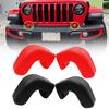 Offroad Car Front Bumper Tow Hook Cover For Jeep Wrangler JK JL Gladiator JT 2007-2025 Tow Hook Cushion Pad Protector