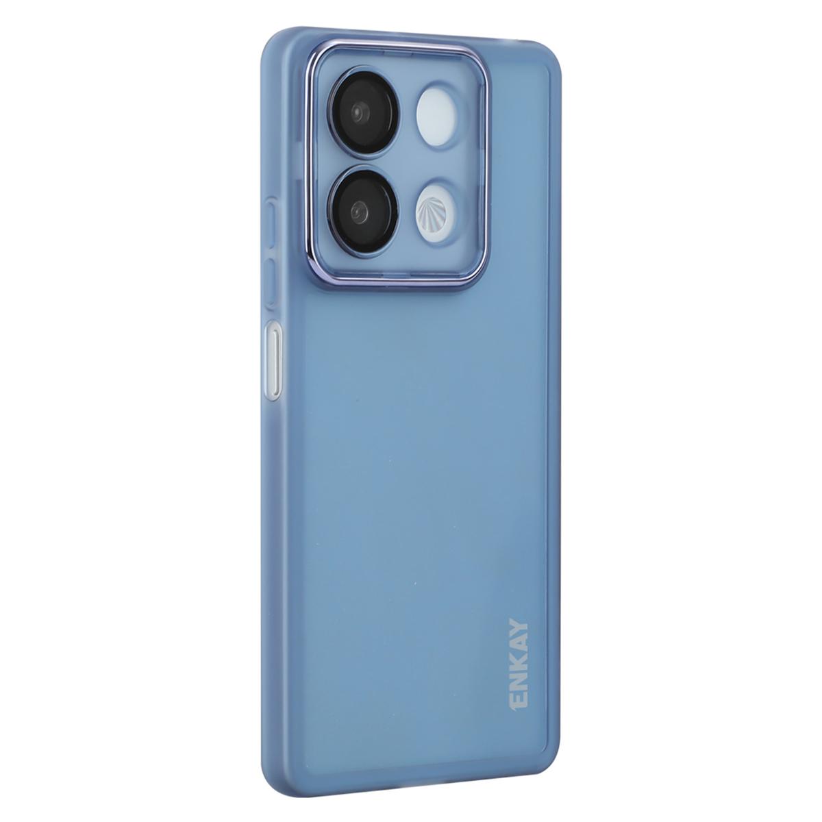 

ENKAY HAT PRINCE For Xiaomi Redmi Note 13R Pro 5G Case Matte TPU Phone Cover with Lens Film A