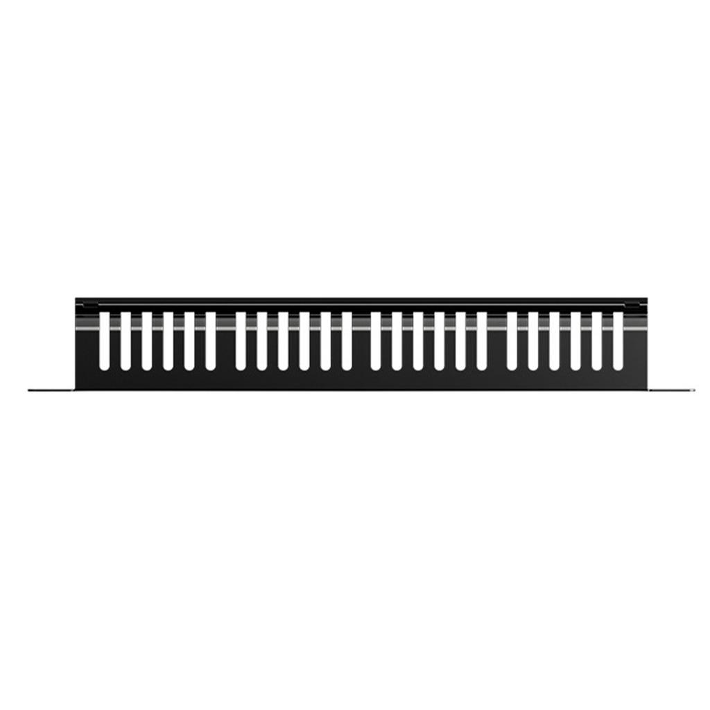 Industrial Strength 19" Data Center Cable Organizers 1U Rack 24 Division 48 Port Enterprise Networking Tool