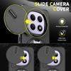 For Xiaomi Redmi Note 15 4G Case Armor For Magsafe Magnetic Wireless Charge Case For Redmy Note15 Ring Holder Slide Lens Cover
