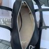 Neue Damen Bowlingtasche aus erstklassigem Rindsleder, Boston Leder, Hand-, Schulter- und Umhängetasche, Damen Pendler, lässig, schlicht, trendig