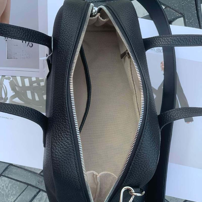 Neue Damen Bowlingtasche aus erstklassigem Rindsleder, Boston Leder, Hand-, Schulter- und Umhängetasche, Damen Pendler, lässig, schlicht, trendig