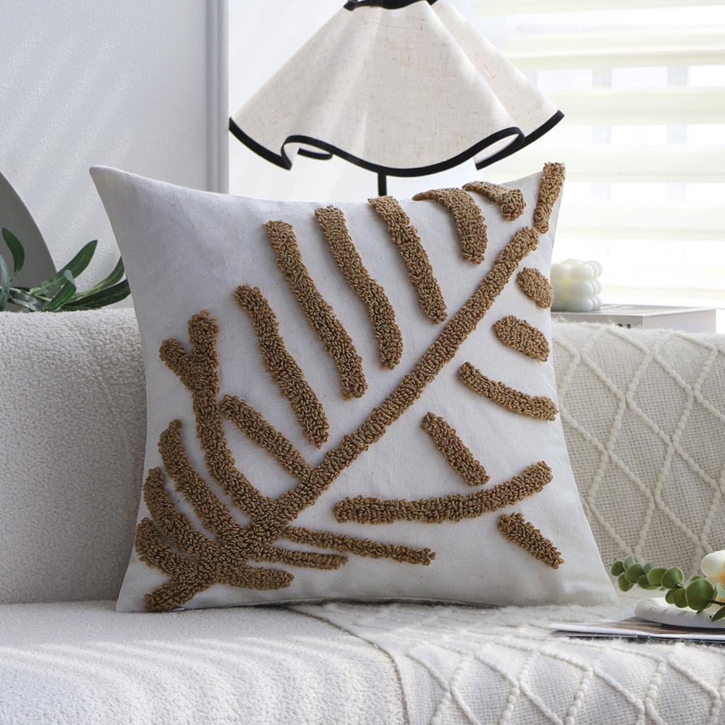 Braunes Kissen, Antiker Stil, Kissenbezug im Retro-Französischen Stil, Wohnzimmer, Schlafsofa, Kissen, Kissen für Erkerfenster, Lendenkissen