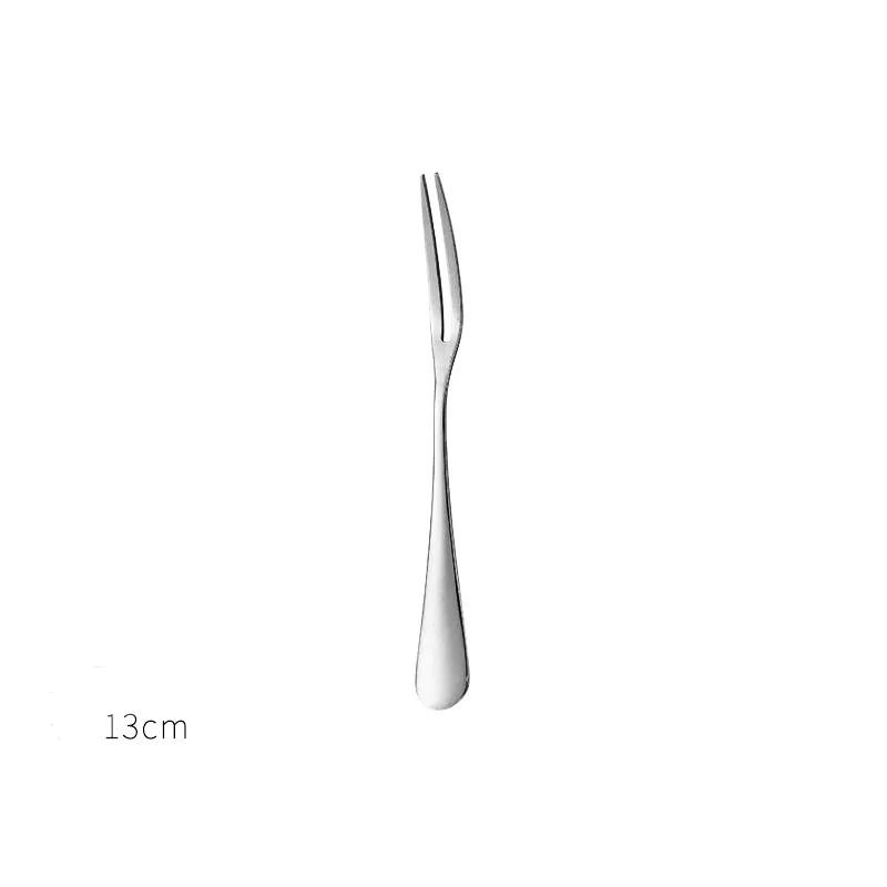 Stainless  Steel  Forks Set Western Style  Thickened  Tableware for  Steak Dining  Household Use Durable Spoons Knives Cutlery
