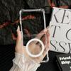For Samsung Galaxy Z Flip7 5G Case Clear Acrylic Back Phone Cover Magnetic Case