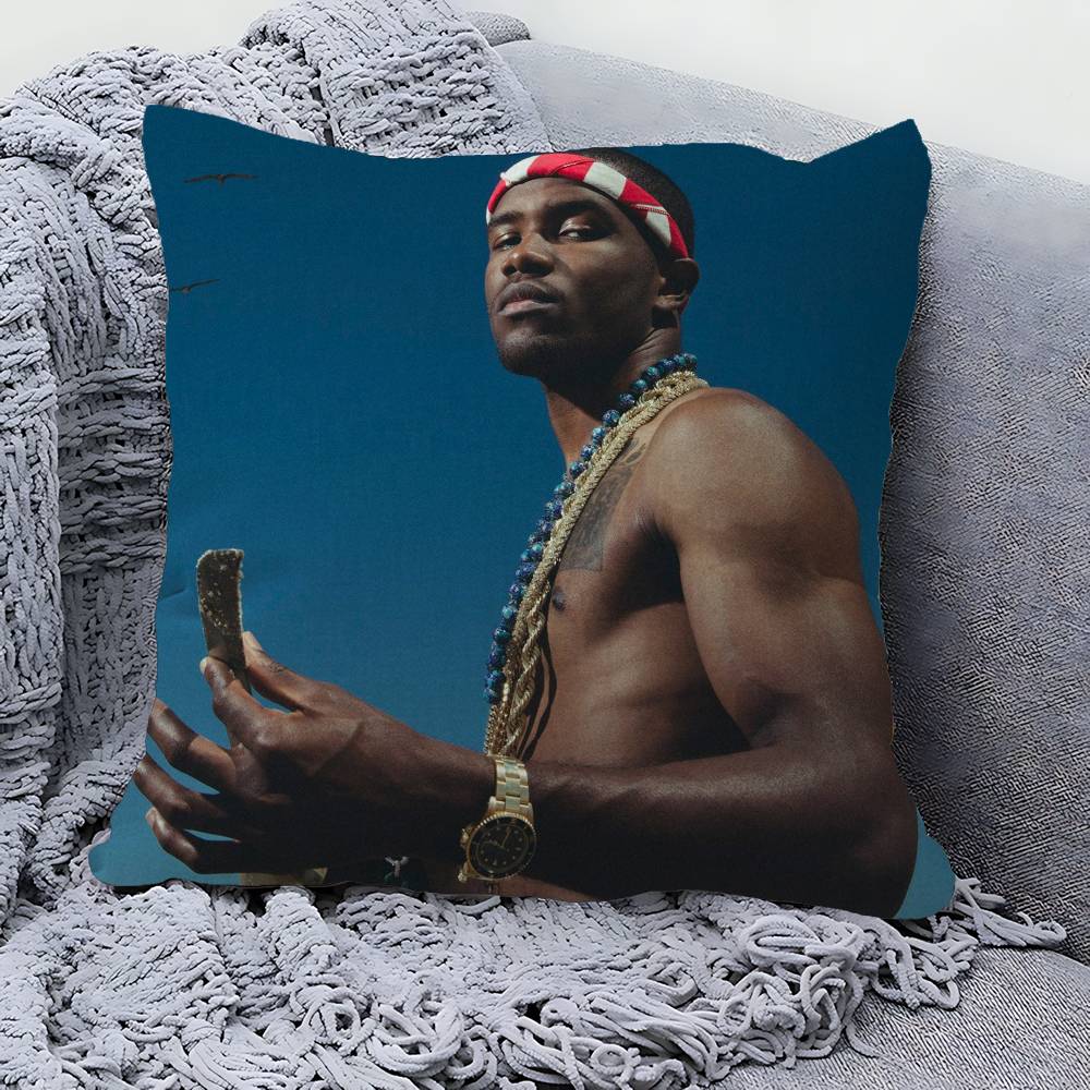 Singer F-Frank O-Ocean Cushion Cover Pillow Cover Decor Pillowcase Printed Cushion Case For Couch