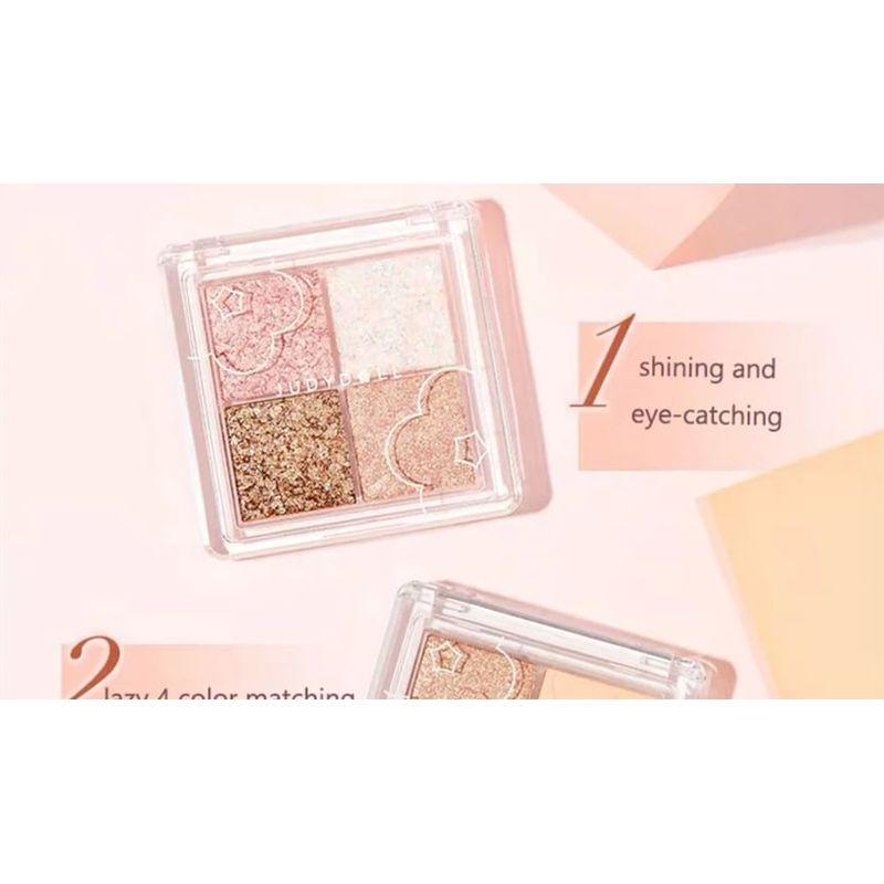 Judydoll - 4 Shades Eyeshadow - SWEET TEA