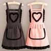 Apron Canvas Cooking Apron Workwear Kitchen Apron For Restaurant Women Baking