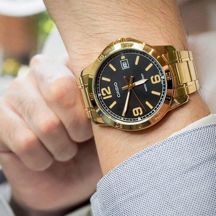 Orologio da uomo Casio Mtp-Vd01G-1B + Scatola
