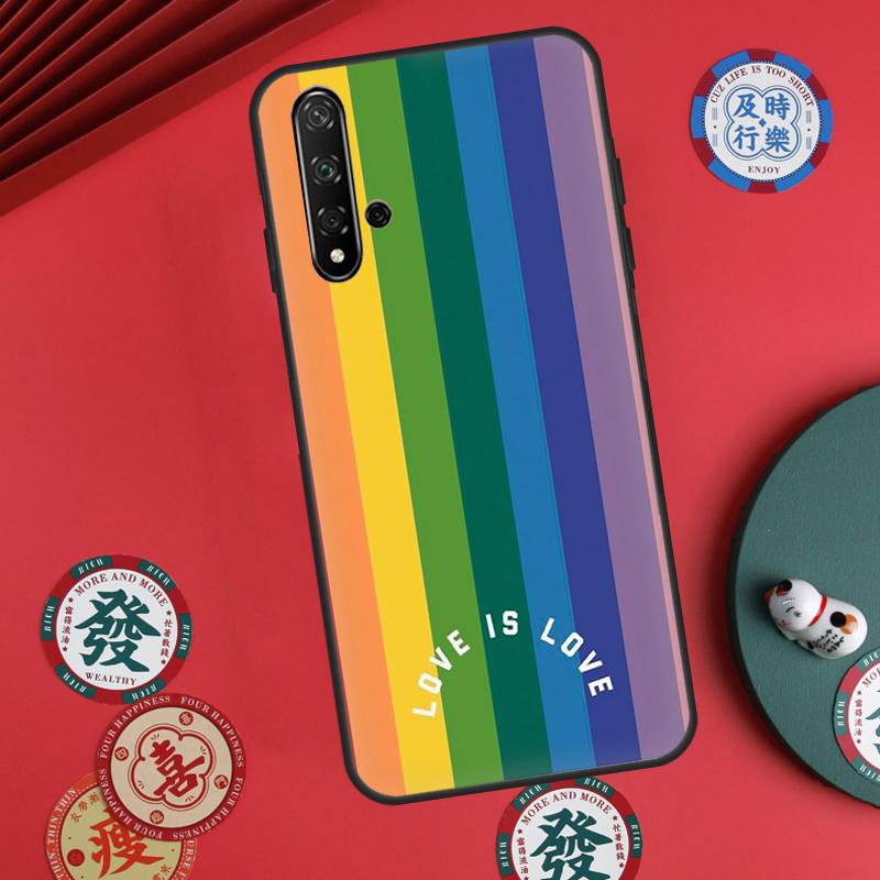 LGBT Pride Love For Huawei Nova 11i 8i 12i 12s 9 10 SE Y60 Y70 Y90 Y72 Y73 Y61 Y91 P60 Pro P30 P40 Lite Case