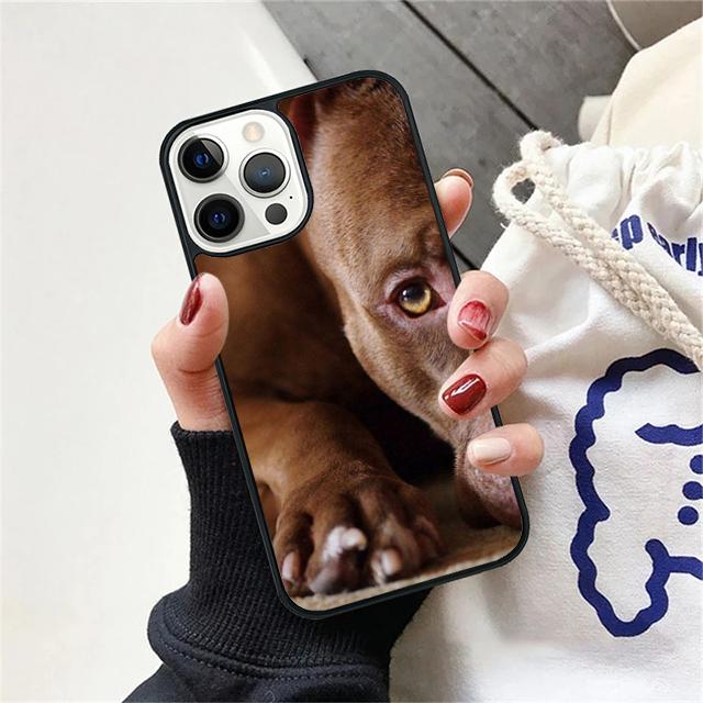 Pitbull Dog Coque Shell For iPhone 17 Air 15 16 14 13 12 Pro Max 11 Pro Max Plus Phone Case Cover