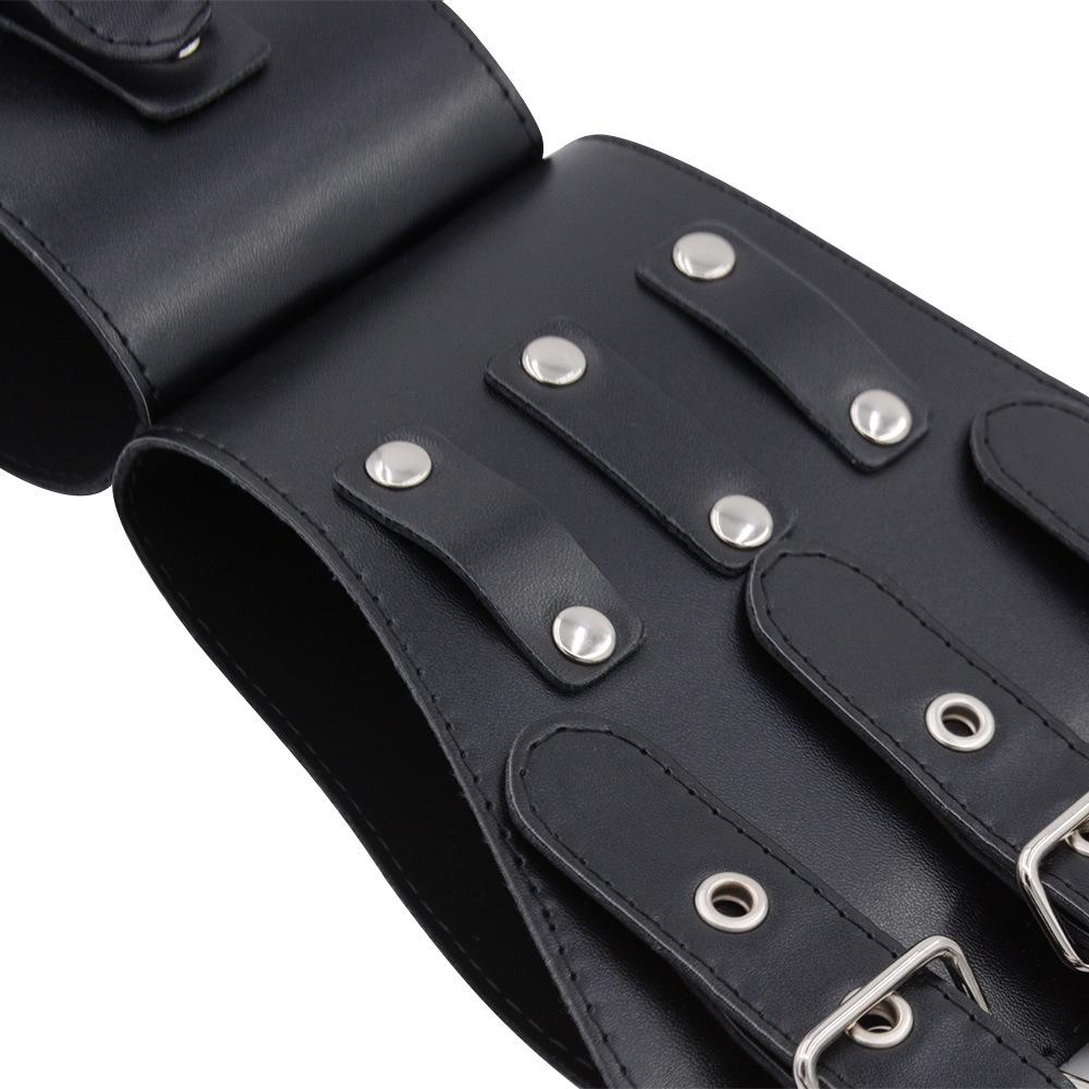 Sexy Shapewear SM Training Suit Female Slave Binding Handcuffs Couple Adult Toys Sex Product