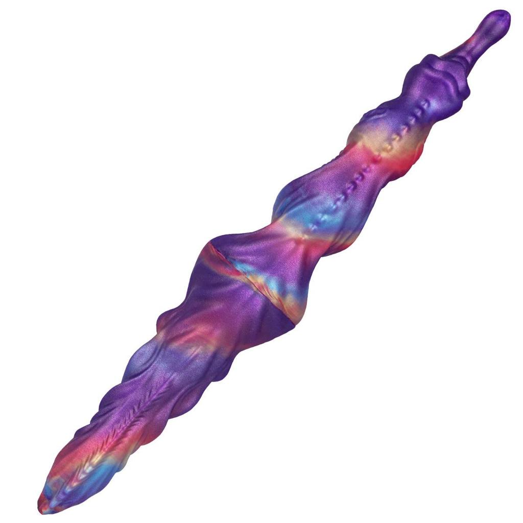 Dual-Headed Silicone Butt Plug for Easy Insertion - Unisex Adult Toy with Pointed Tip