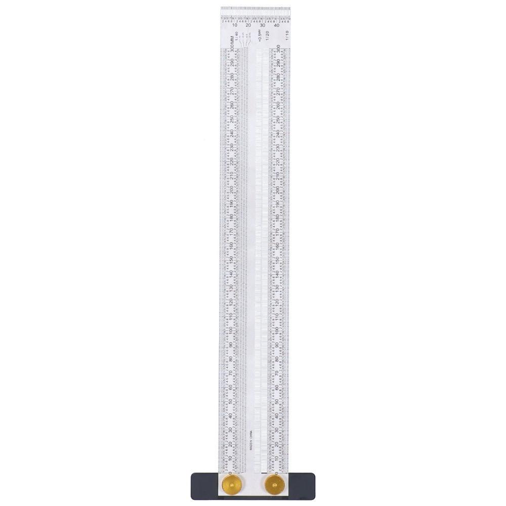 200mm T-Rule Hole Ruler Tshaped Marking Scale Portable Scribing Tool Precision Layout