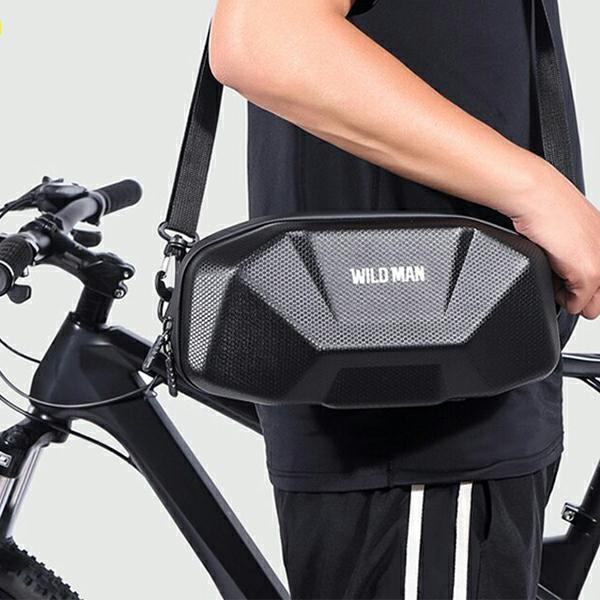 Wildman Bicycle Frame Bag X9 3.5L     Bicycle Holder Black/Black