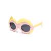 New Polarized Silicone Sunglasses for Kids - Cute Cartoon Design with UV Protection, Ideal for Outdoor Travel and Photography.