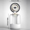 Adjustable Mist Desktop Fogger Colorful Night Light LED Mist Maker Mist Air Purifier  Home Use