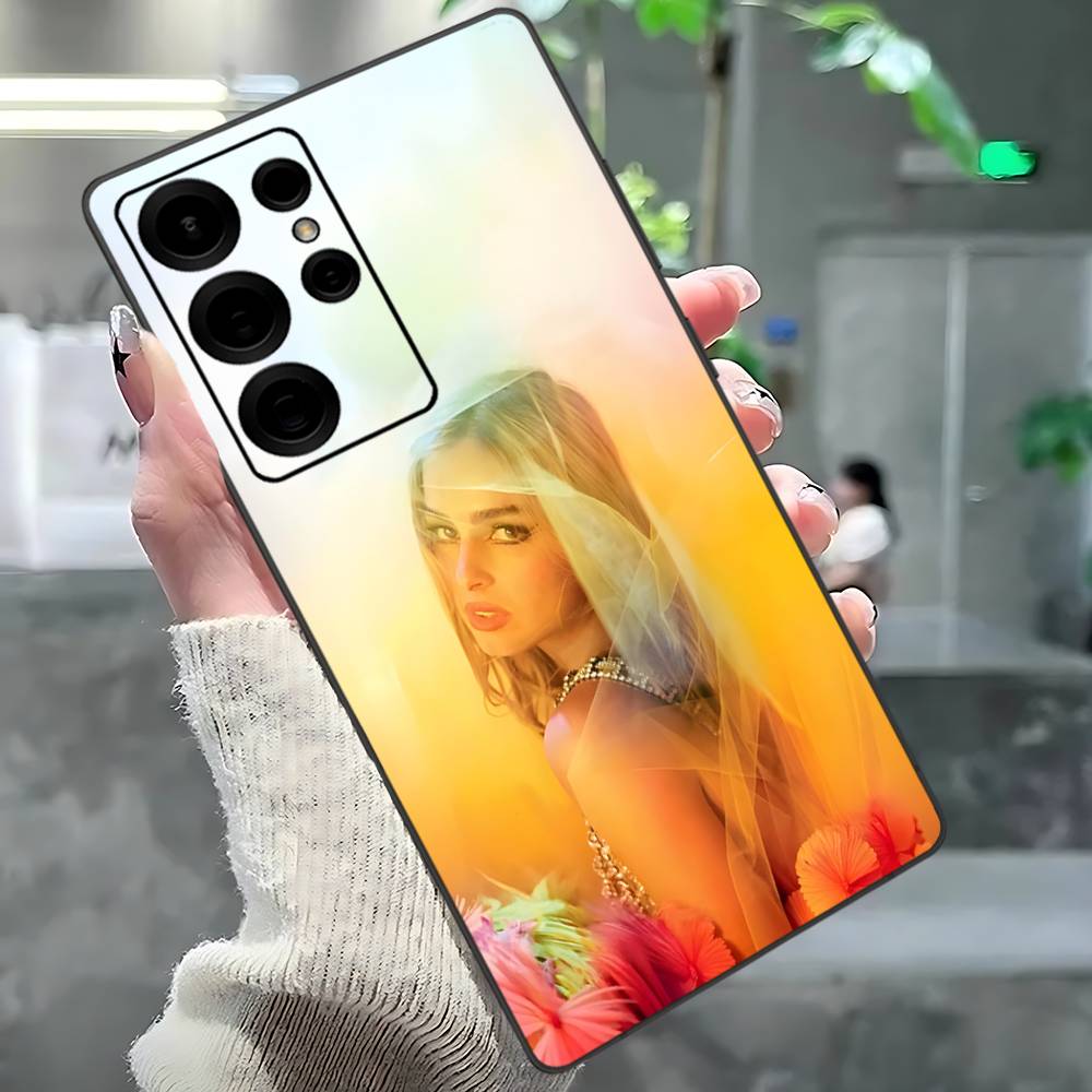 A-Addison Rae Phone Case For Samsung S 24 Fe 25 Ultra Plus 20 Lite 21 30 22 23 24 22 Ultra 5G Fundas