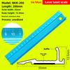 Multifunctional Aluminum Alloy Ruler: Stainless Steel, Cutting, and Protective Features