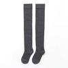 Solid-colored Long Socks, Solid-colored Pressure Knee-high Socks, Autumn and Winter Socks, Student Long Stockings, High-top Cotton Women's Socks
