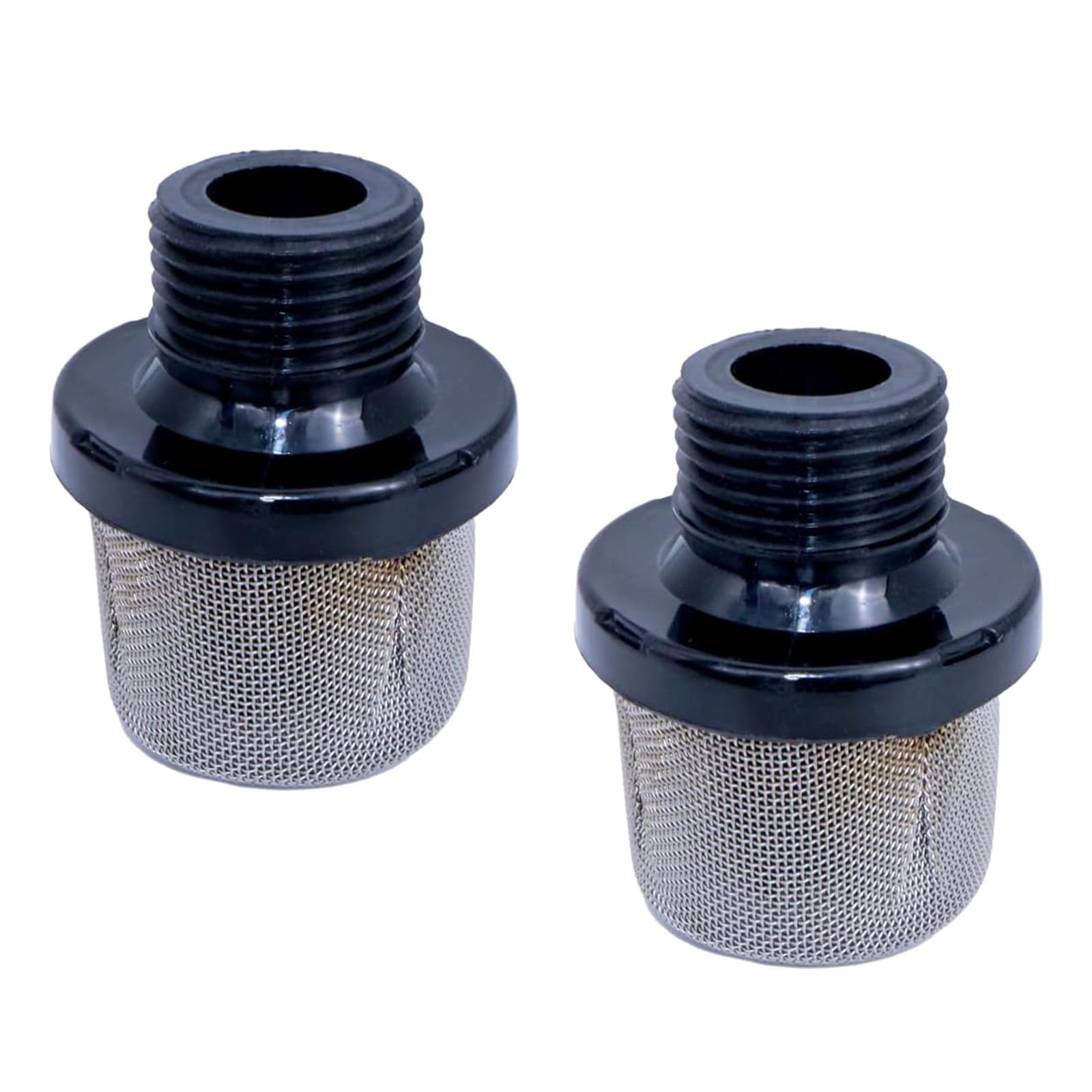 

Professional 3/4In NPT Threaded Paint Sprayer 35Mesh Inlet Filters Steel Meshes For Fluid Systems 246385/287032/288716 1