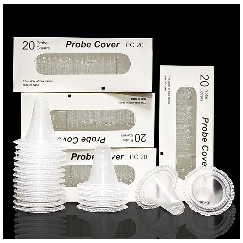 

Disposable Ear Thermometer Probe Covers - 1000pcs Upgraded Version Thermometers Lens Filters Refill Caps for All Braun Thermometer Digital 100 pcs