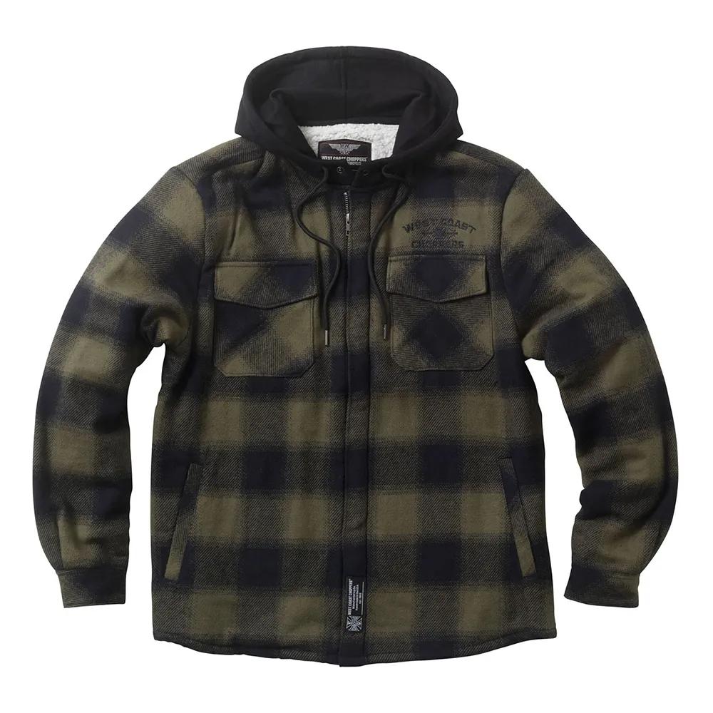 

West Coast Choppers Куртка с капюшоном Hell Bent Flannel L