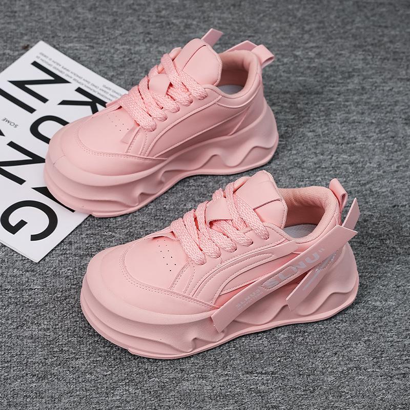 

Small Paris dad shoes women s 2025 new catwalk fashion thick sole heightening casual dopamine sports shoes 35