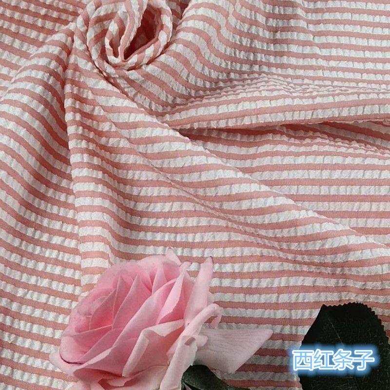 Sommer Plaid Dünne Kleidung Stoff Atmungsaktiv Komfortable Shirts Kleid Material Patchwork DIY Handgemachte Bekleidung Nähen Stoffe Ins