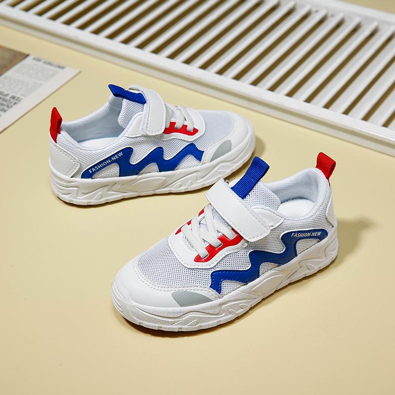 Warrior Sports Casual Fashion Versatile Trendy Classic Anti-Kick Non-Slip Wear-Resistant Breathable Lightweight Low-Top Kids Sneakers WZTH-079413