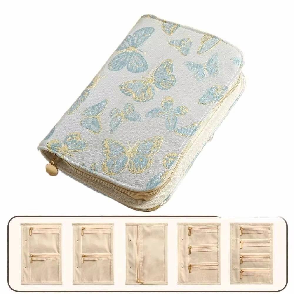 Anti-oxidation Grid Necklace Binder Storage Book Jewelry Storage Bag for Jewelry Organizer