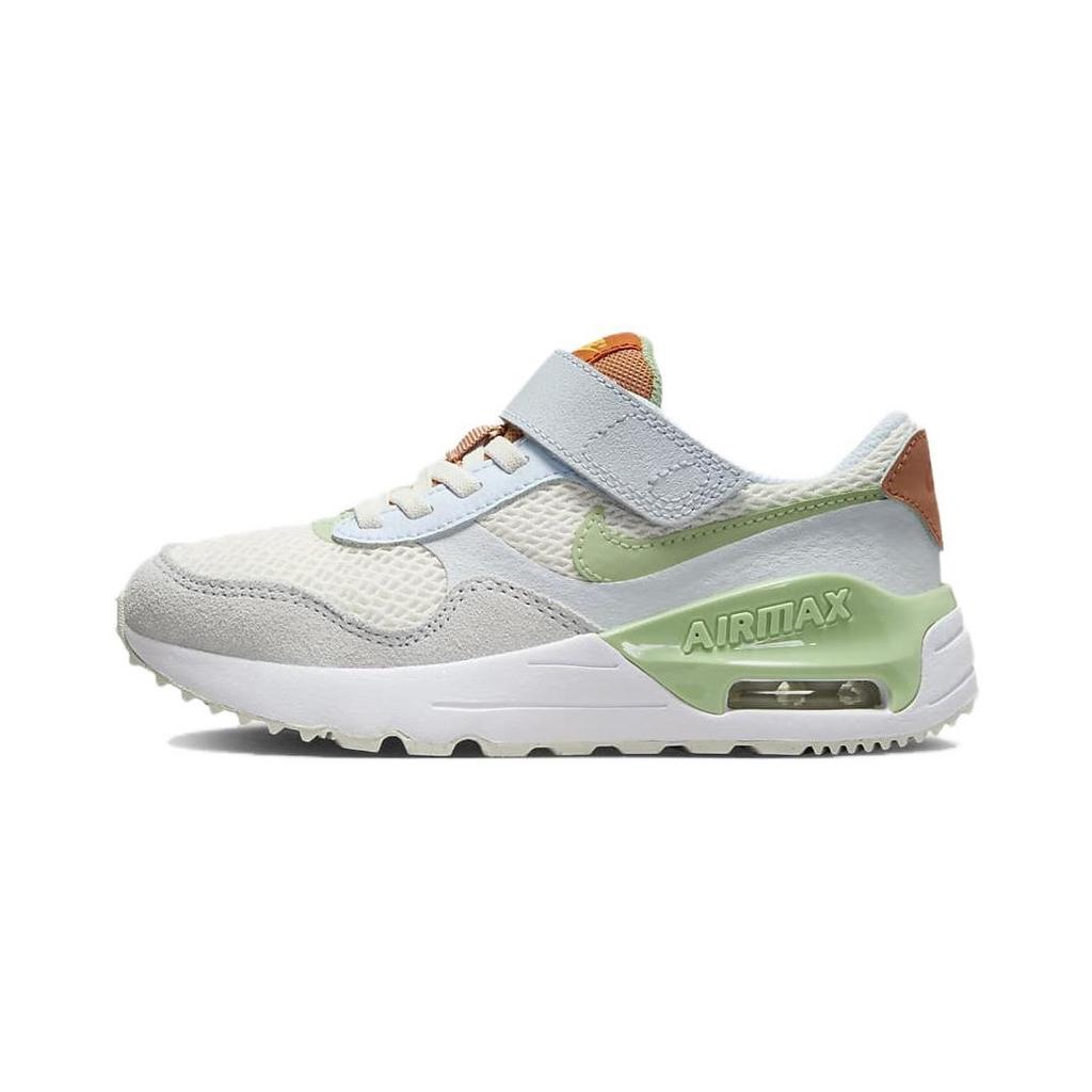 Nike Air Max SYSTM PS Phantom Honeydew Kids Sneakers Cream Football-Grey Amber-Brown DQ0285-006