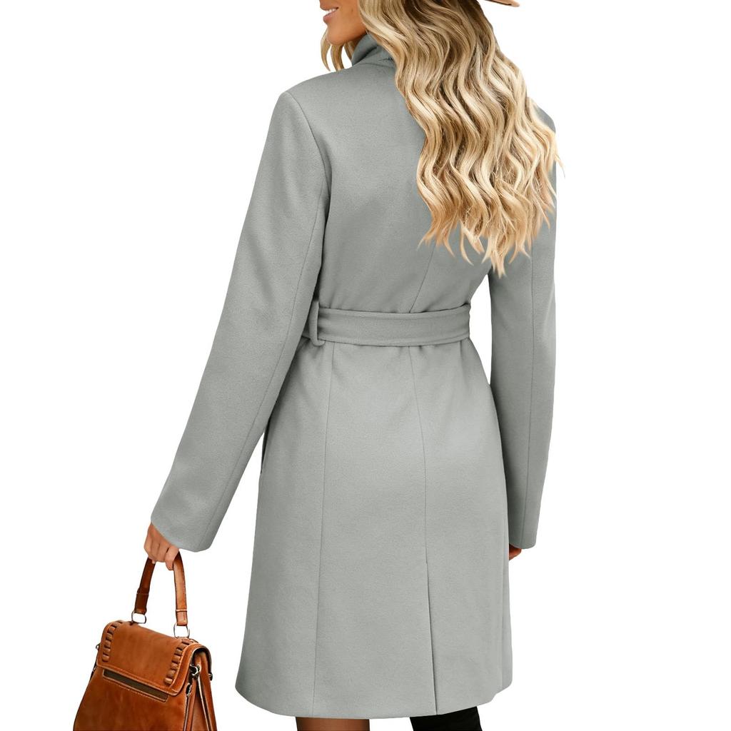 Women's Coat Warm Winter Long Thick Overcoat Casual Long Sleeve Coats