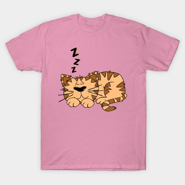 T Shirt Women Exclusive Cartoon Cat Sleeping Harajuku Print Kawaii Tshirt Summer Short Sleeve Female T-Shirt Top Tee
