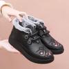 Mother Cotton Shoes Women's Winter Velvet Old Beijing Cotton Shoes Grandma Shoes Non-slip Soft Sole Thickened Warm Snow Boots for the Elderly