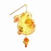 Handmade Mid Autumn Lantern Glowing Rabbit Flower Lantern Bunny Lantern  Cultural Gift