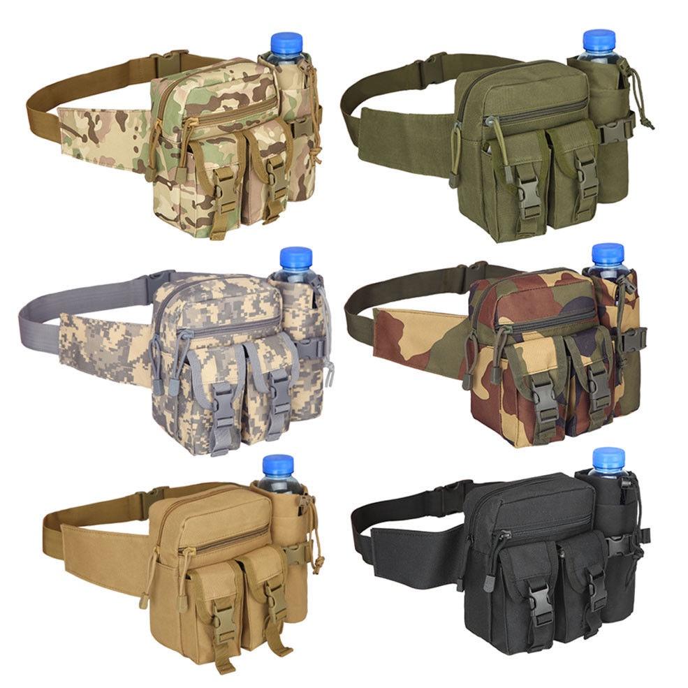 Timeless Tactical Water Bottle Pouch Military Fanny Pack Built For Various Lifestyles
