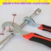 Universal Multi-Function Adjustable Wrench for Large and Small Pipes