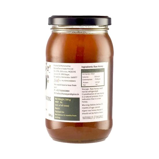 Honey and Spice Tropical Blossom Honey (500g) | 100% Raw Natural Honey | Unblended and Unpasteurized | Natural and Original