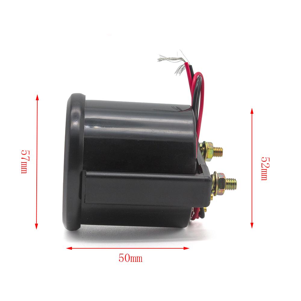 52mm Car Water Temperature Gauge 40~120 ℃ With Water Temp Sensor & Water Temp Adapter Joint Pipe Radiator 1/8ZG Sensor Car Gauge