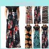 Stunning Women Boho Floral Long Maxi Dress For Cocktail Parties And Summer Events