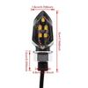 2/4pcs LED Turn Signal Light Super Bright Motorcycle Mini Universal Led Motorbike Lampe Amber Blinker LED Indicators Light