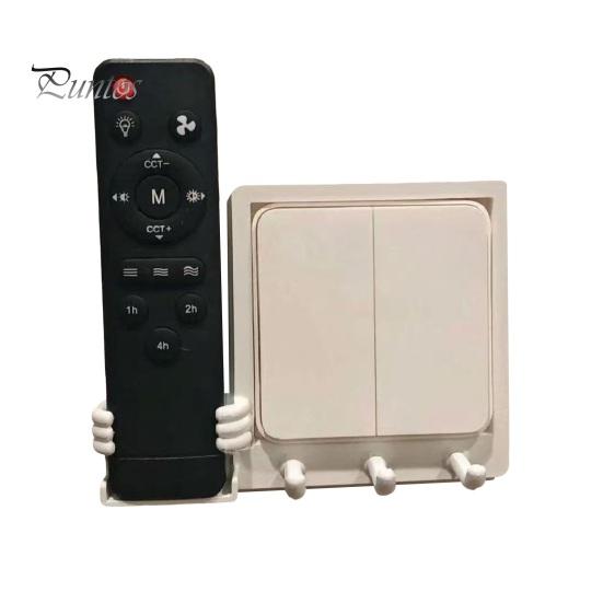 Vintage Home Decor Switch Hook, Wall Mounted Space Saving Design, Remote Control Durable Coat Hooks Storage Box, Key Holder for Living Room