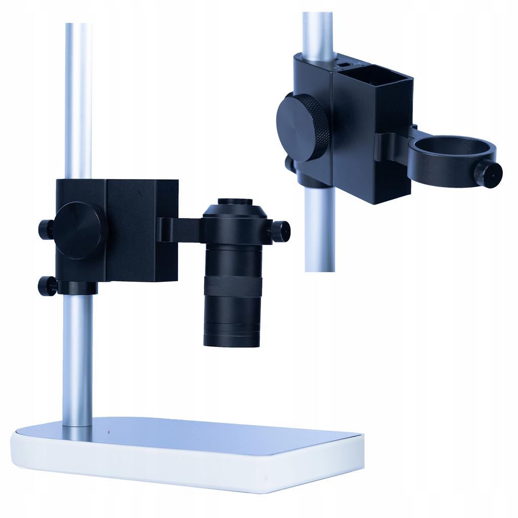 Rosfix Zestaw Do Mikroskopii Cyfrowej – Regulowany Wysięgnik ODM-180X 50mm | Platforma ODM-100X 50mm I 40mm | Kamera Draco Blue PRO 2MP